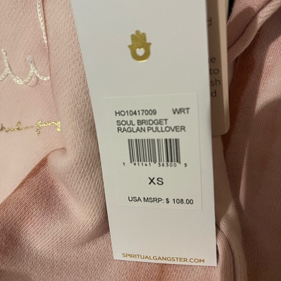 Spiritual Gangster Listen to Your Soul Sweatshirt NWT!!! - Picture 4 of 5